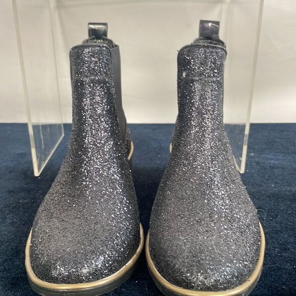Kate Spade Black Sparkly Ankle Boots - Picture 3 of 5